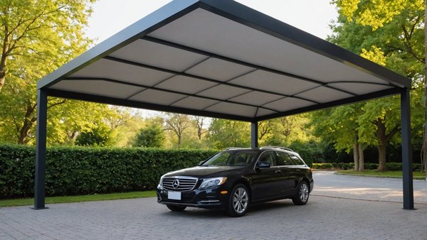 Toile pour carport : protection personnalisée et efficace