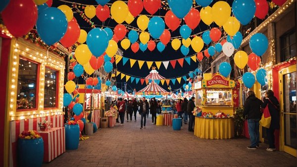 Créer une ambiance festive avec notre décoration fête foraine
